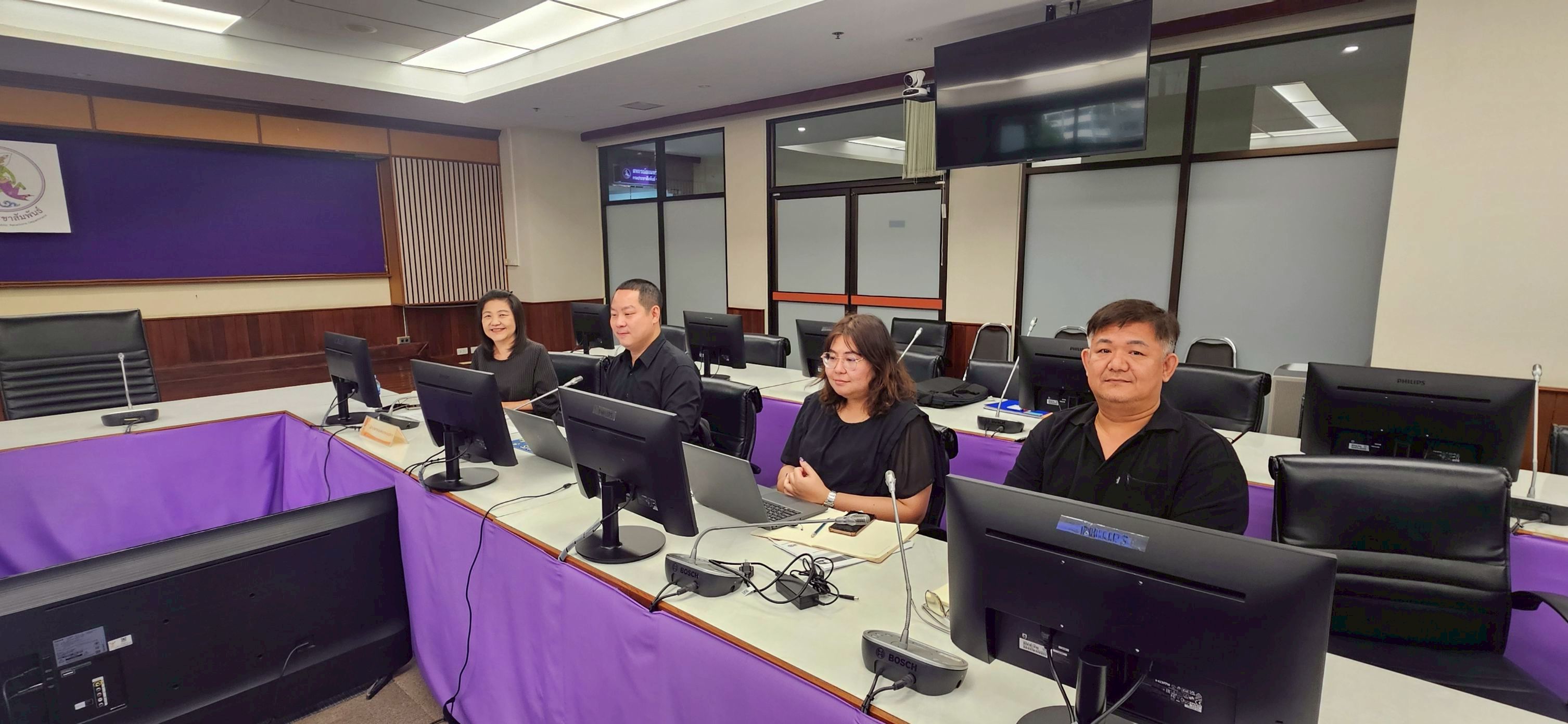 กพบ. จัดประชุมติดตามผลการดำเนินงานตามตัวชี้วัดสำคัญจากการปรับปรุงโครงสร้างการแบ่งส่วนราชการ กปส.ปีงบประมาณ พ.ศ. 2569 รอบ 9 เดือน  (สปท.1-8)